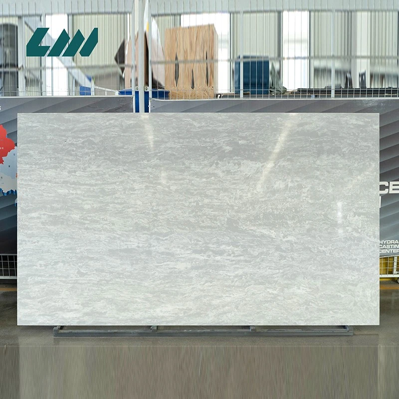 Carrara White Quartz Jade Kitchen Countertop suppliers